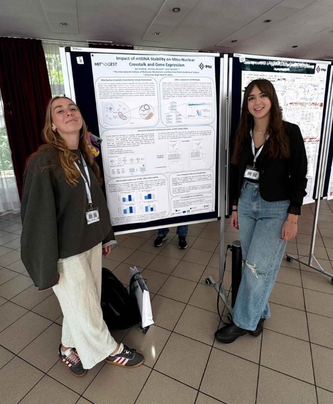 MITGEST_Doctoral Candidates Eve Harding (DC2) and Giulia Santonoceto (DC5)